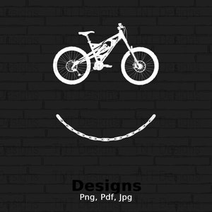 Colorful Bicycle Smile Digital Png File, Bike Rider Png, Instant Download, Silhouette Bike Png, Bike Png, Bicycle T-shirt Design, Biker Png