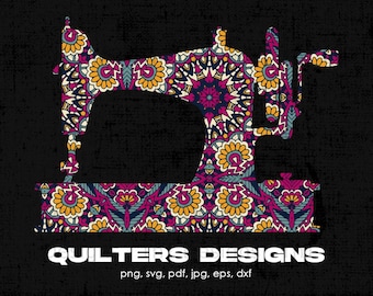 Sewing Machine Digital Png File, Instant Download, Quilter T-shirt Design, Seamstress Png, Sewing Lover Shirt Png, Mug Png, Sewing Printable