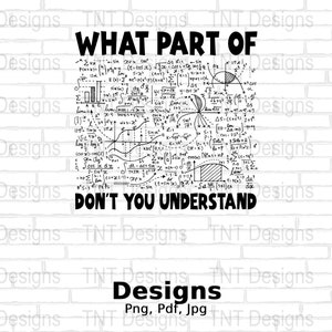 どの部分が理解できないのかデジタルPNGファイルの即時ダウンロード、面白い科学Tシャツデザイン、科学しゃれシャツPNG、マグカップPNG、化学PNG