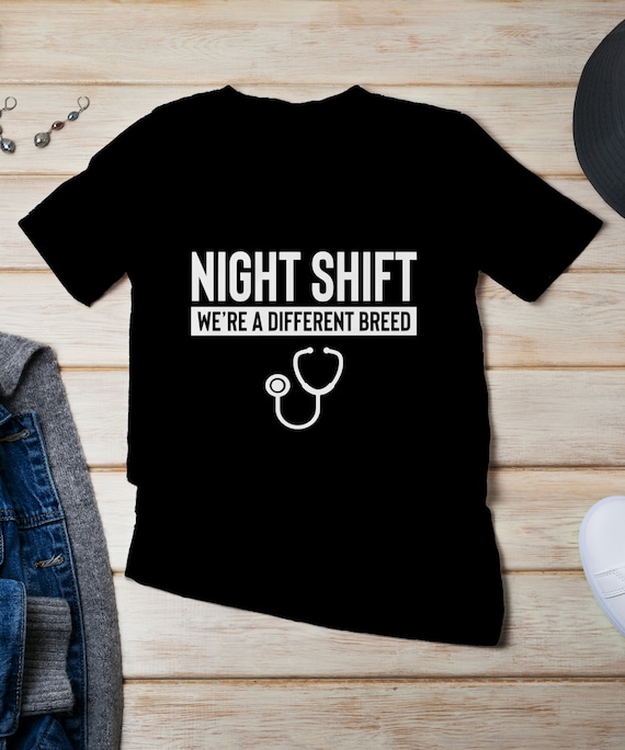 Funny Night Shift Nurse Watercolor T-Shirt Nurse Gift Idea Funny Night Shift Nurse Watercolor T-Shirt Nurse Gift Idea