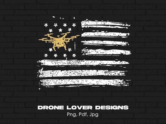 Drone Flag Patriotic Quadcopter Uas Uav Drone Pilot T-Shirt Drone Flag Patriotic Quadcopter Uas Uav Drone Pilot T-Shirt
