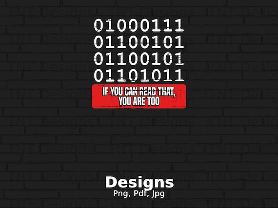 Red Binary Code Png