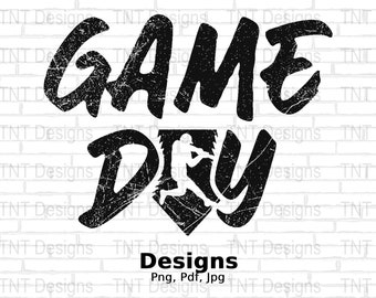 Game Day Baseball Design, Sports Mom PNG (Digital Download)