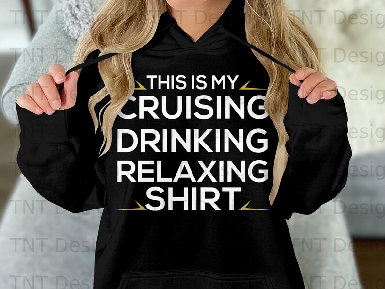 This Is My Cruising Drinking Relaxing Shirt Digital Png File Download, Cruise Vacation T-shirt Design, Cruise Ship Png, Drink Package Png image 4
