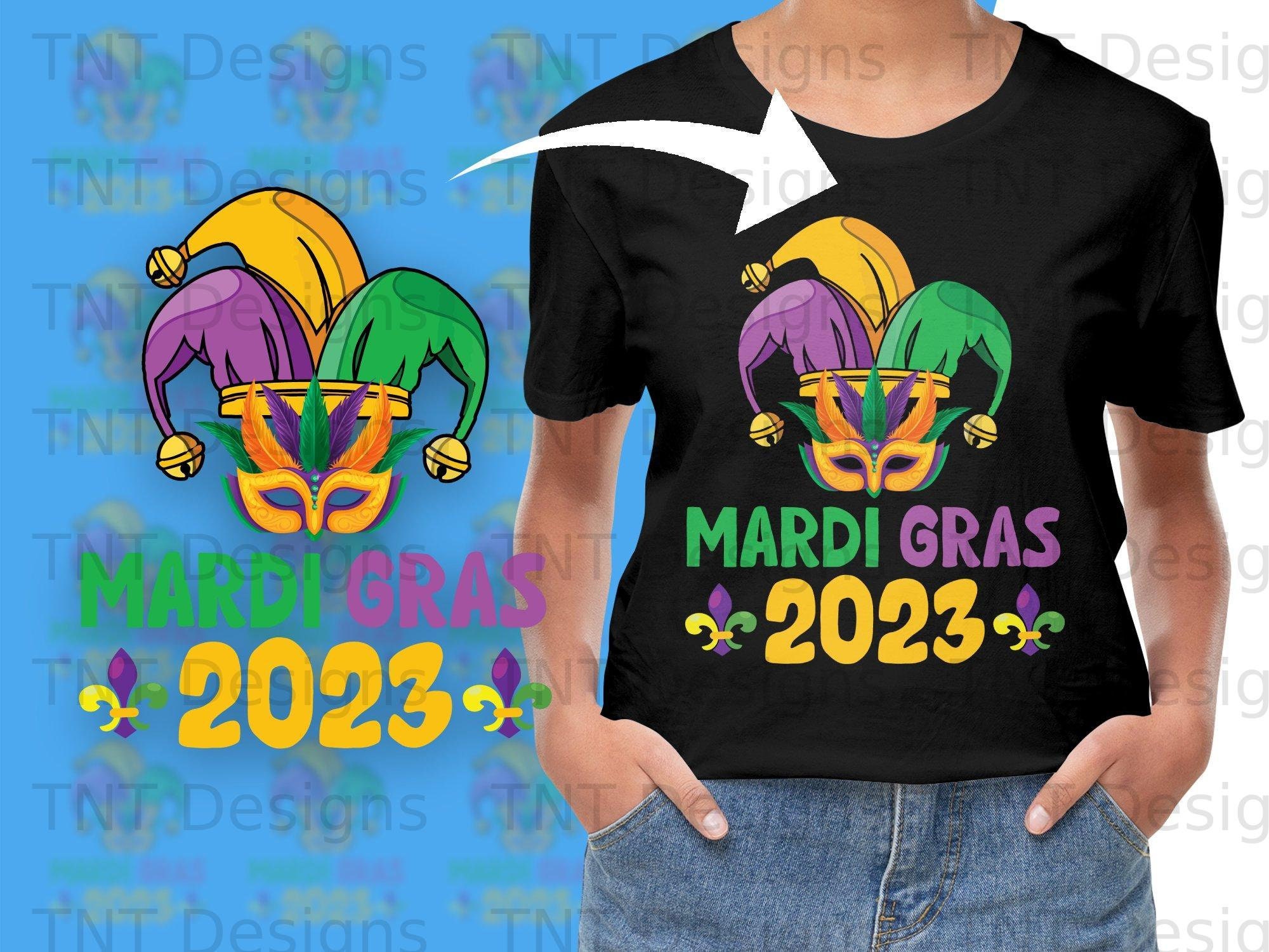 Mardi Gras 2023 Png Digital File Instant Download Mardi Gras - Etsy