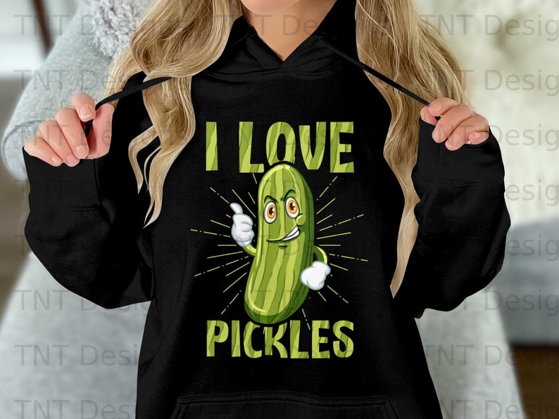I Love Pickles PNG Digital File Instant Download Funny Etsy