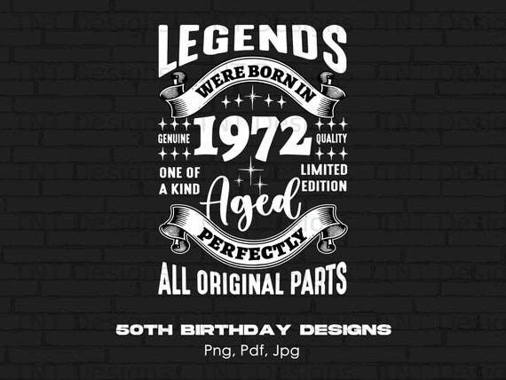 Legends Were Born In February 1972 48th Birthday Gift T-Shirt Legends Were Born In February 1972 48th Birthday Gift T-Shirt