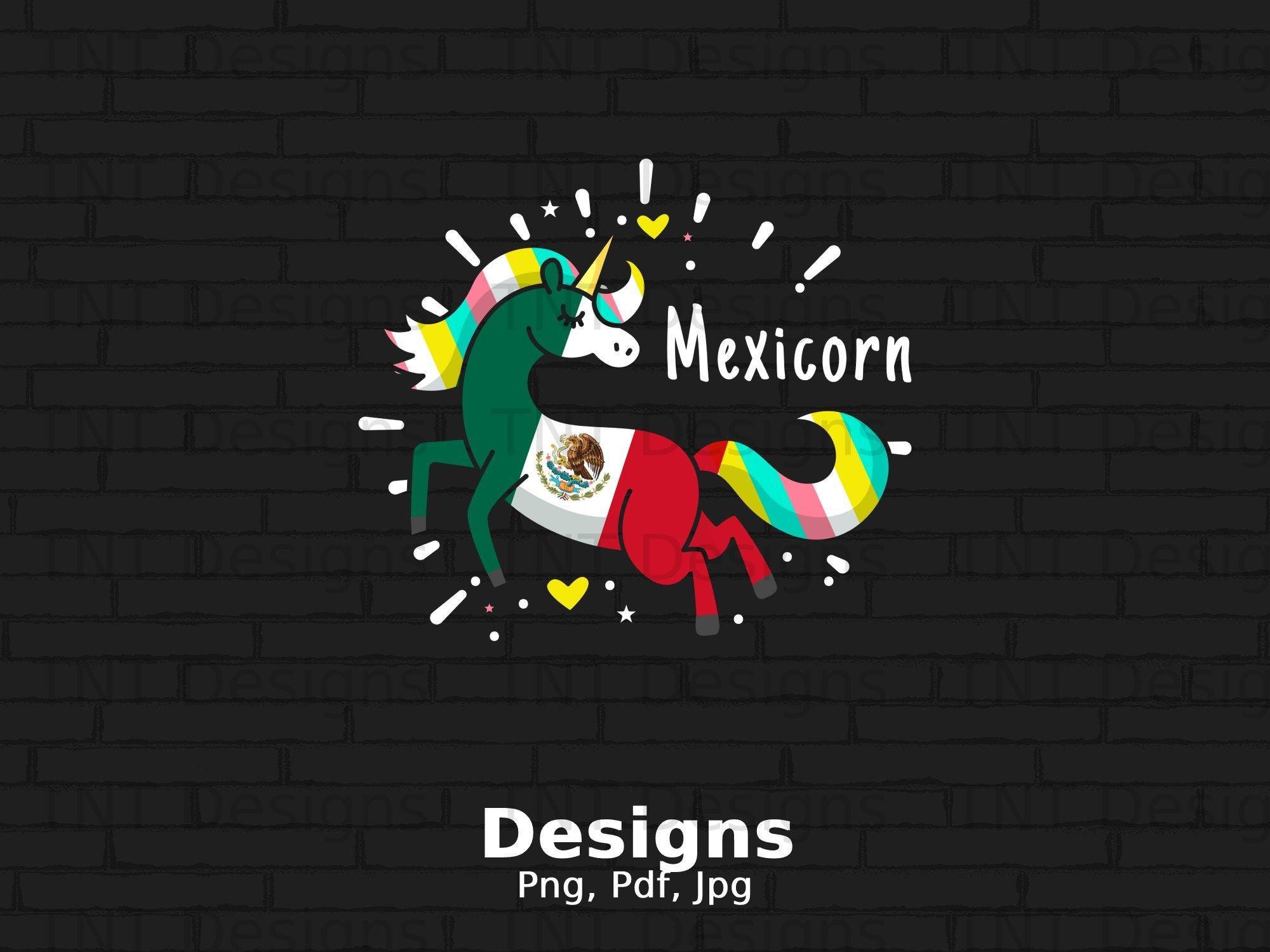 Mexicorn Digital Png File Instant Download, Mexican Flag Unicorn T-shirt Design, Cinco De Mayo Png, Unicorn Lover Png, Funny Unicorn Shirt