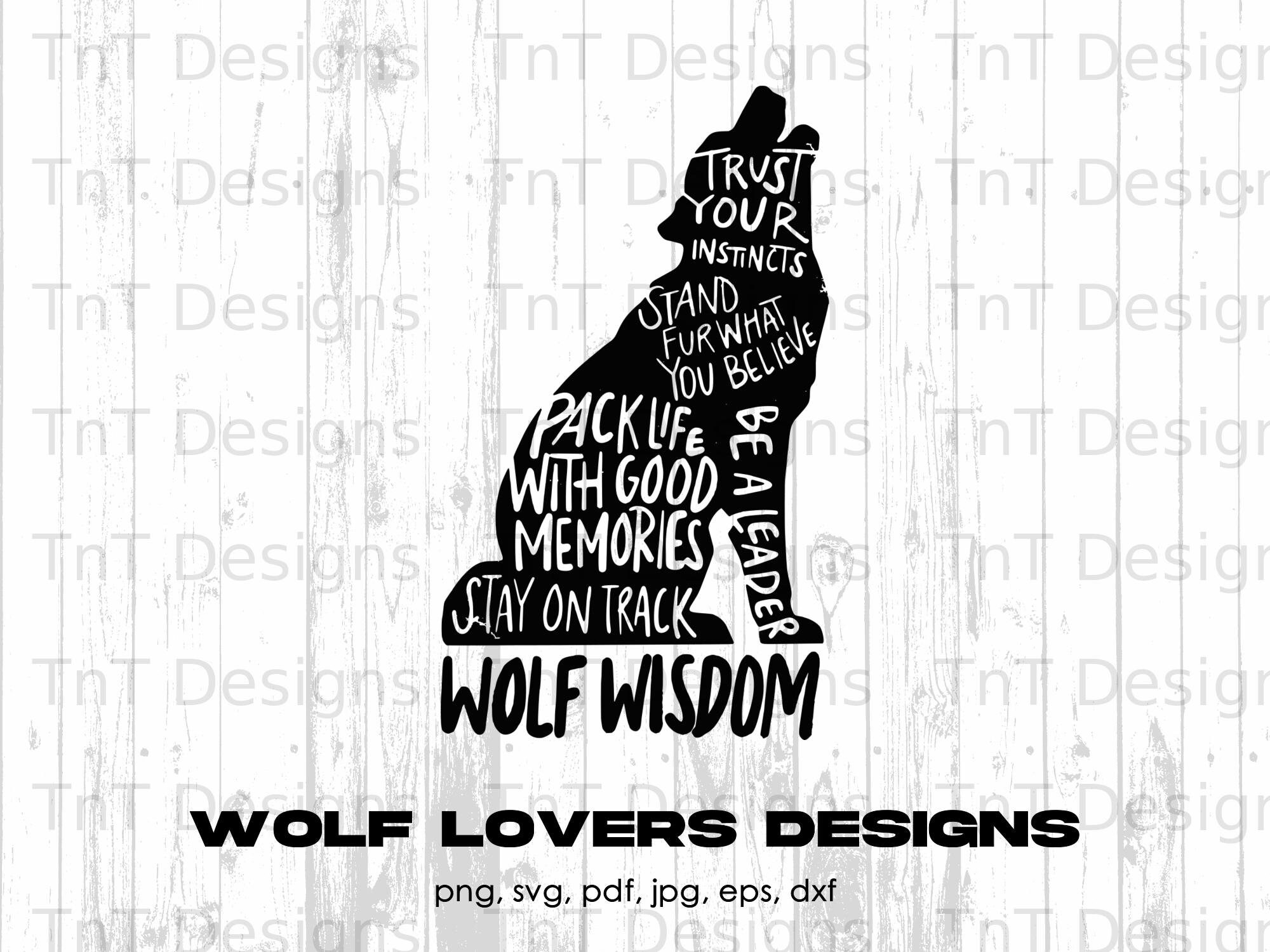 オオカミの知恵デジタル PNG ファイル、即時ダウンロード、オオカミ