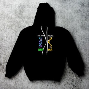 Citation drôle de science de biologie ADN ARN toujours unique toujours téléchargement numérique de fichier de Png, conception de chemise de sciences d'enfants, énonciations drôles de professeur de sciences image 4