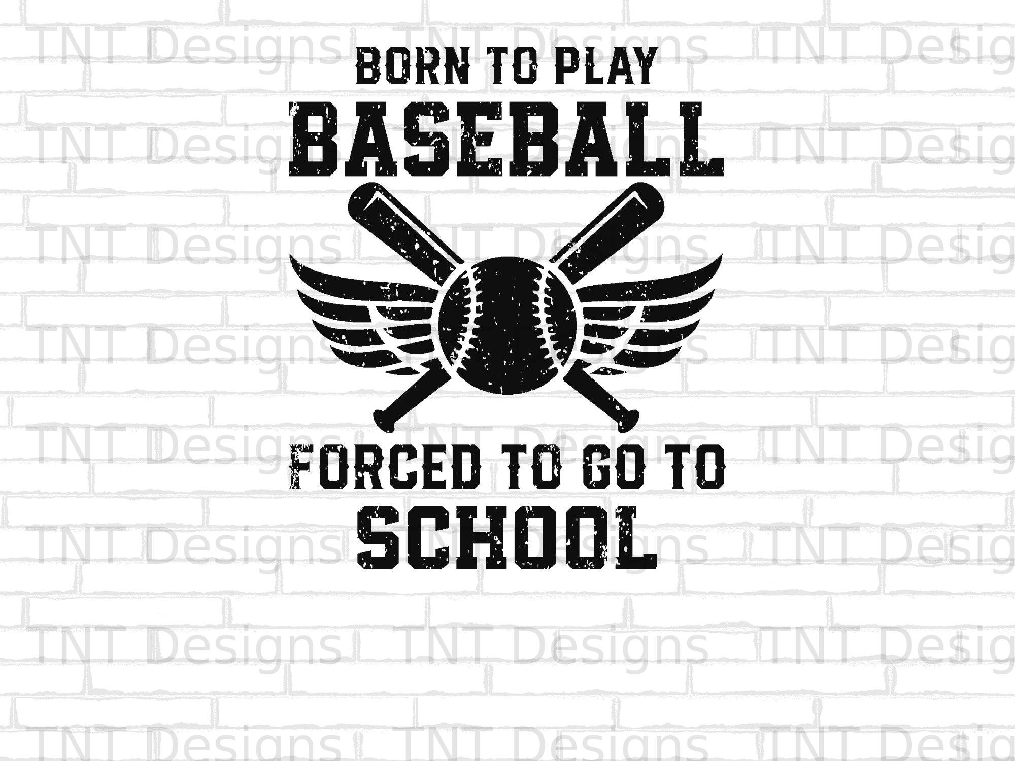 Born to Play Baseball - Cedar Ornament Born to Play Baseball - Cedar Ornament
