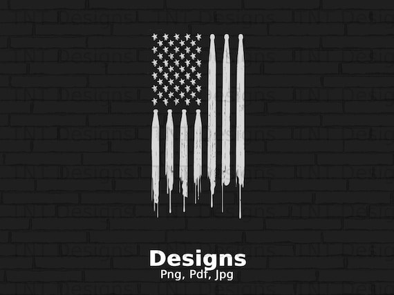 Drummer Vintage American Flag Drumming Drum Sticks T Shirt Drummer Vintage American Flag Drumming Drum Sticks T Shirt