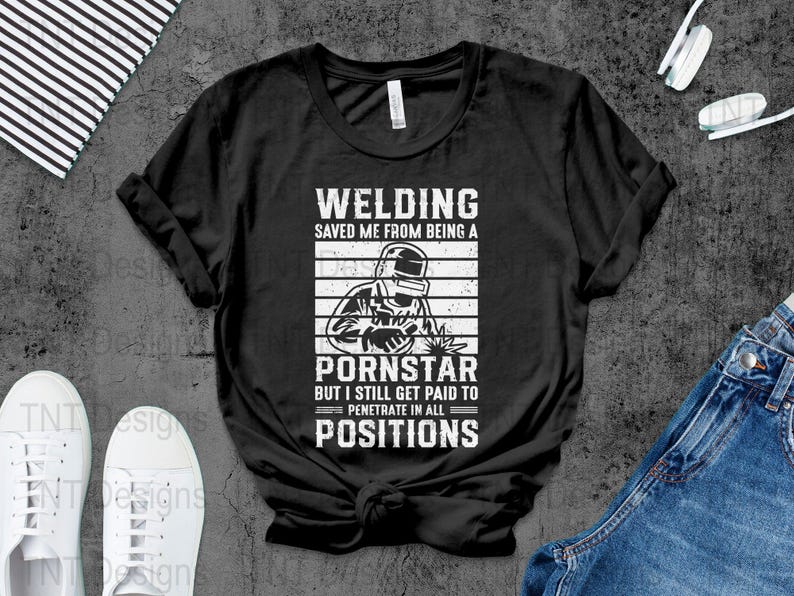 Archivo digital con frase divertida de soldador, camiseta de soldador en formato PNG, amante de los soldadores, soldador vintage en formato PNG, diseño de camiseta de soldador, regalo para hombres, descarga instantánea imagen 2