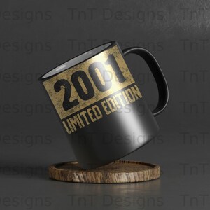 2001 Limited Edition Vintage Birthday Digital Png File, Instant ...