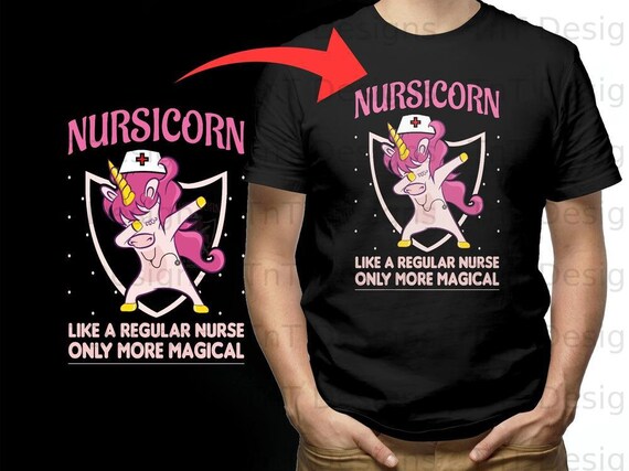 Nurse unicorn shirt sale
