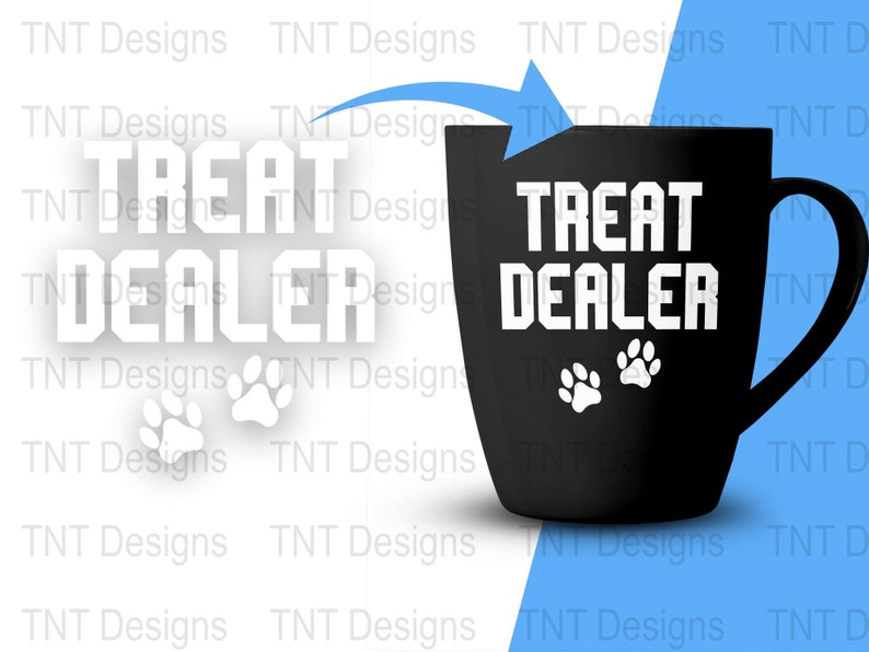 Treat Dealer Digital Png File, Instant Download, Funny Dog Mom T-shirt Design, Dog Lover Shirt Png, Paw Print Png, Dog Mama Png, Dog Owners image 4
