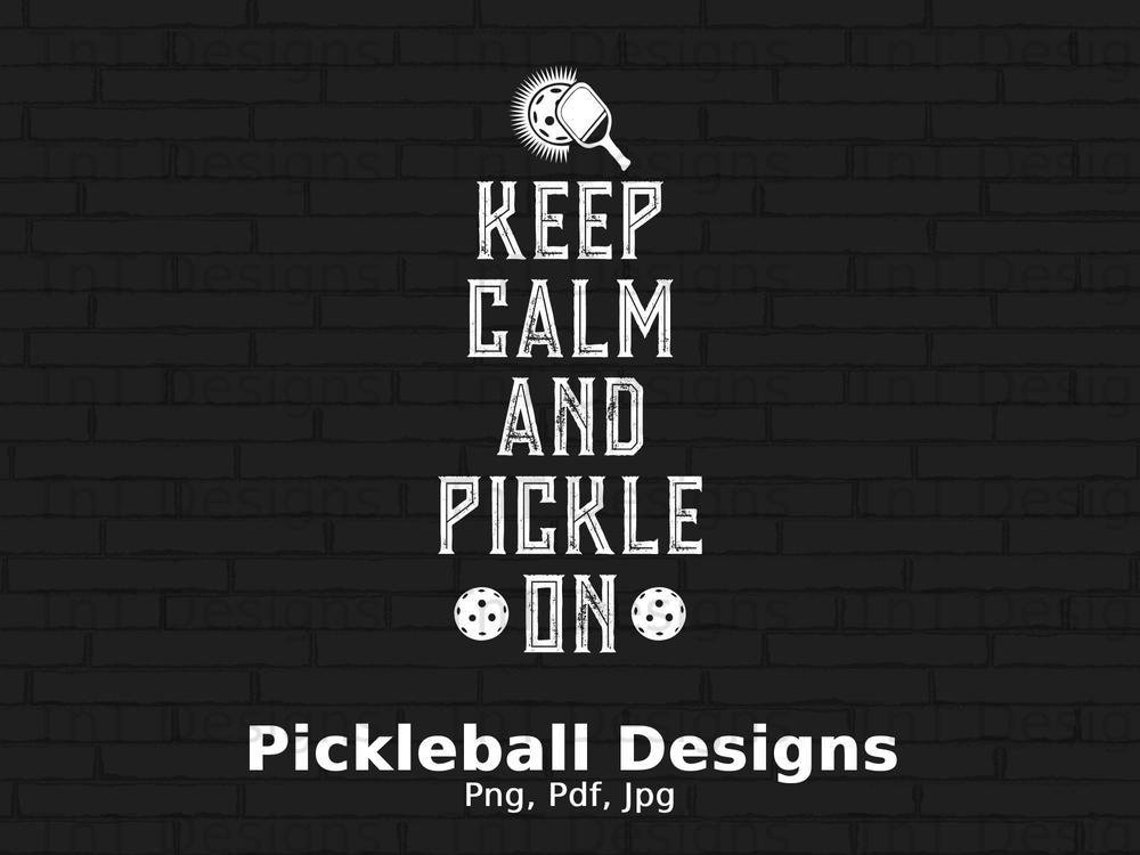 Funny Pickleball Quote Pickleball on Digital Png File Instant Etsy