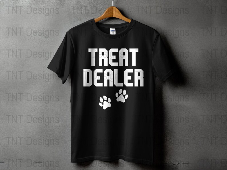 Treat Dealer Digital Png File, Instant Download, Funny Dog Mom T-shirt Design, Dog Lover Shirt Png, Paw Print Png, Dog Mama Png, Dog Owners image 3
