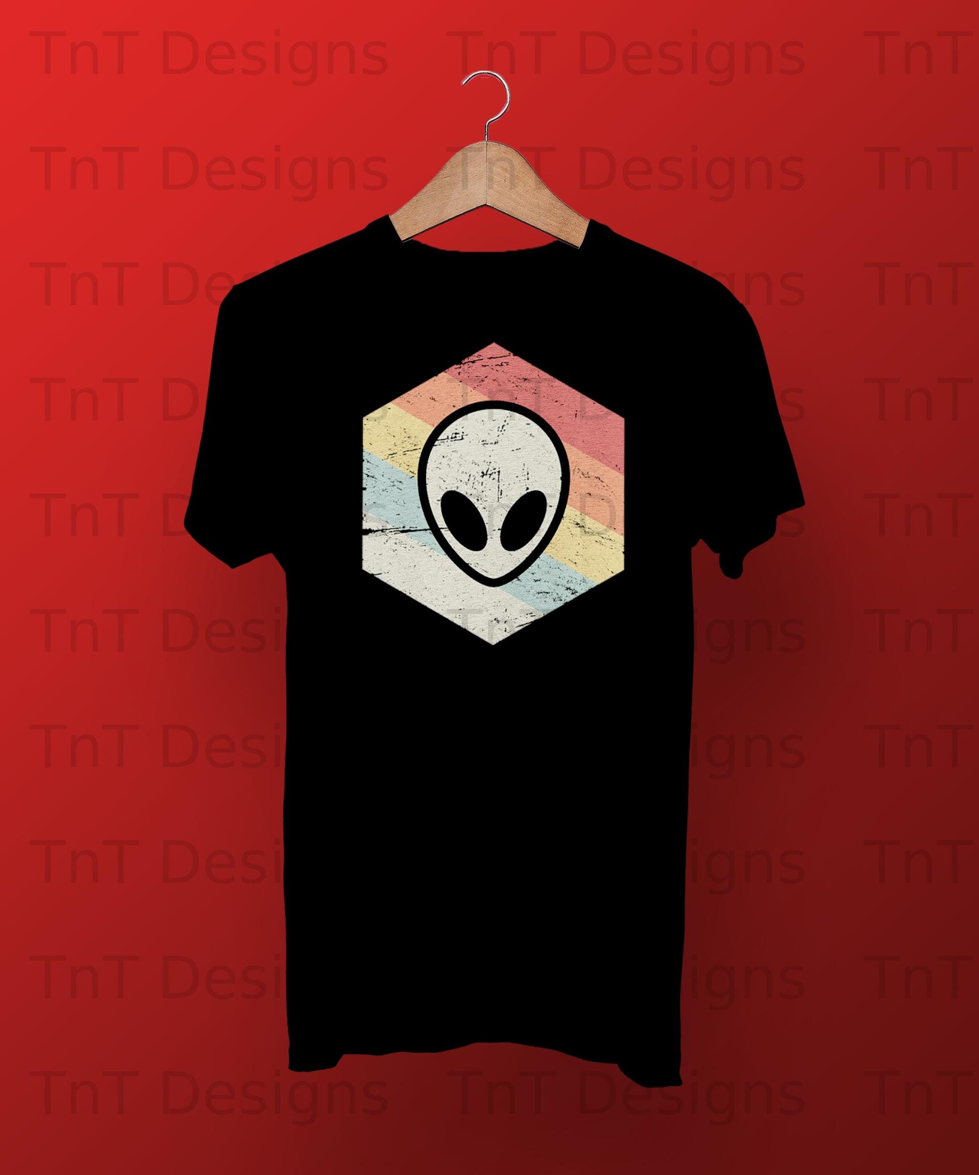 Vintage Alien Extraterrestrial Digital Png File, Instant Download ...