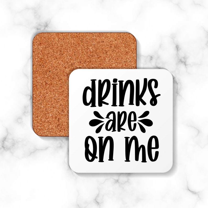 Coaster Svg Bundle Drink Coaster Svg Wine Saying Svg Beer Etsy