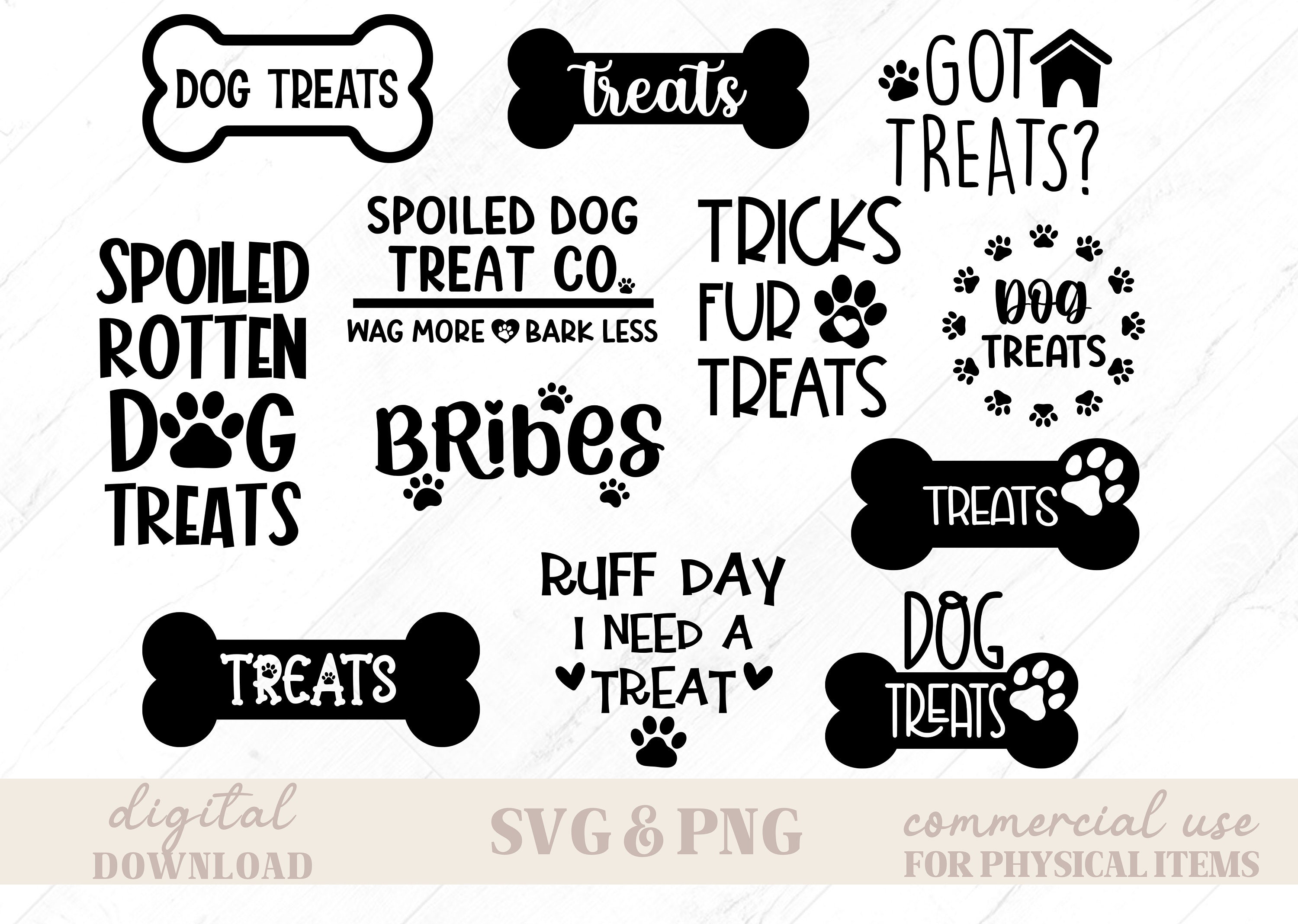 Dog Treat Svg Bundle Dog Svg Bundle Dog Lover Svg Dog Treat Etsy UK