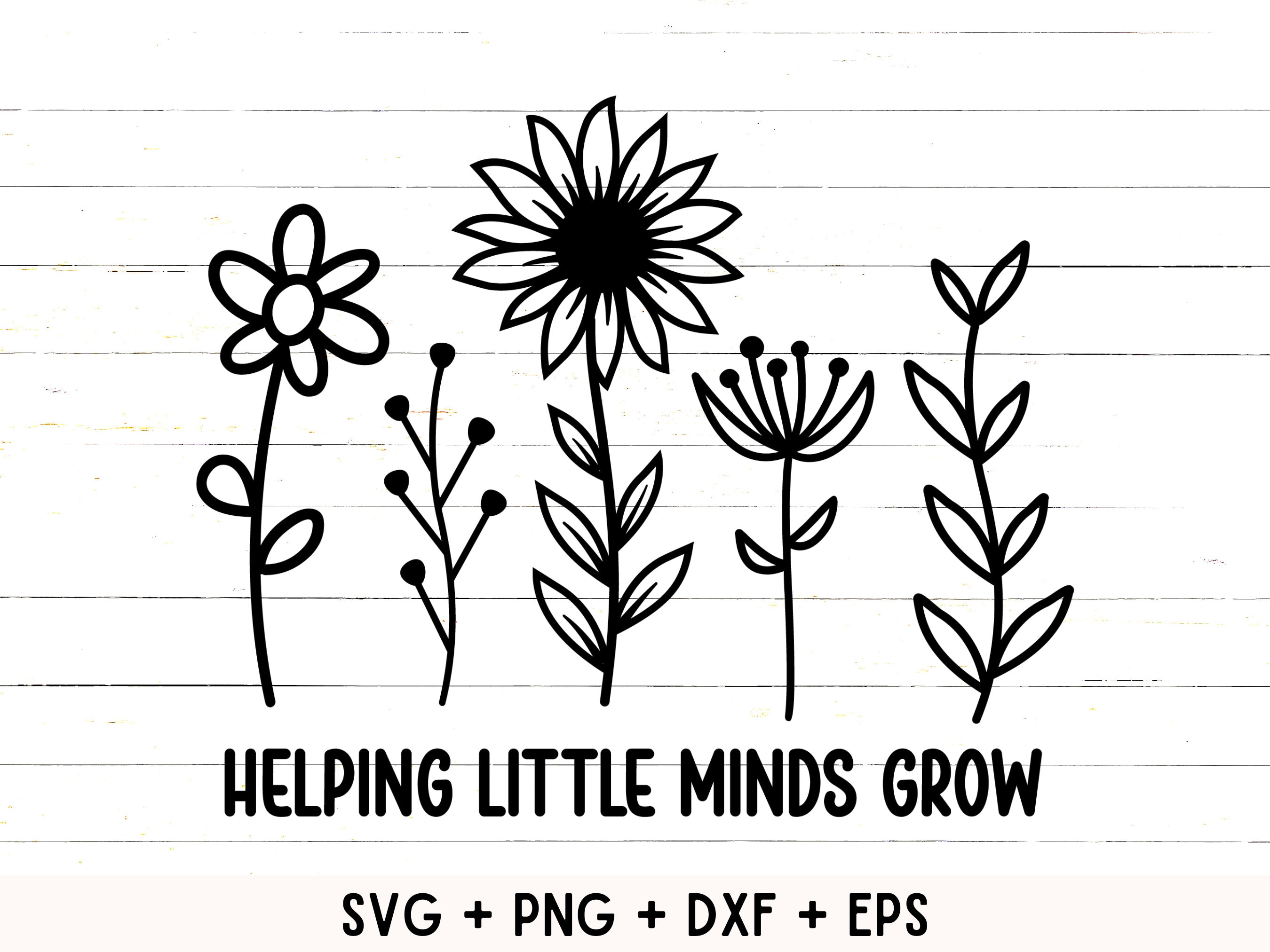 Helping Little Minds Grow Svg Teacher Quote Svg Teacher Gift - Etsy