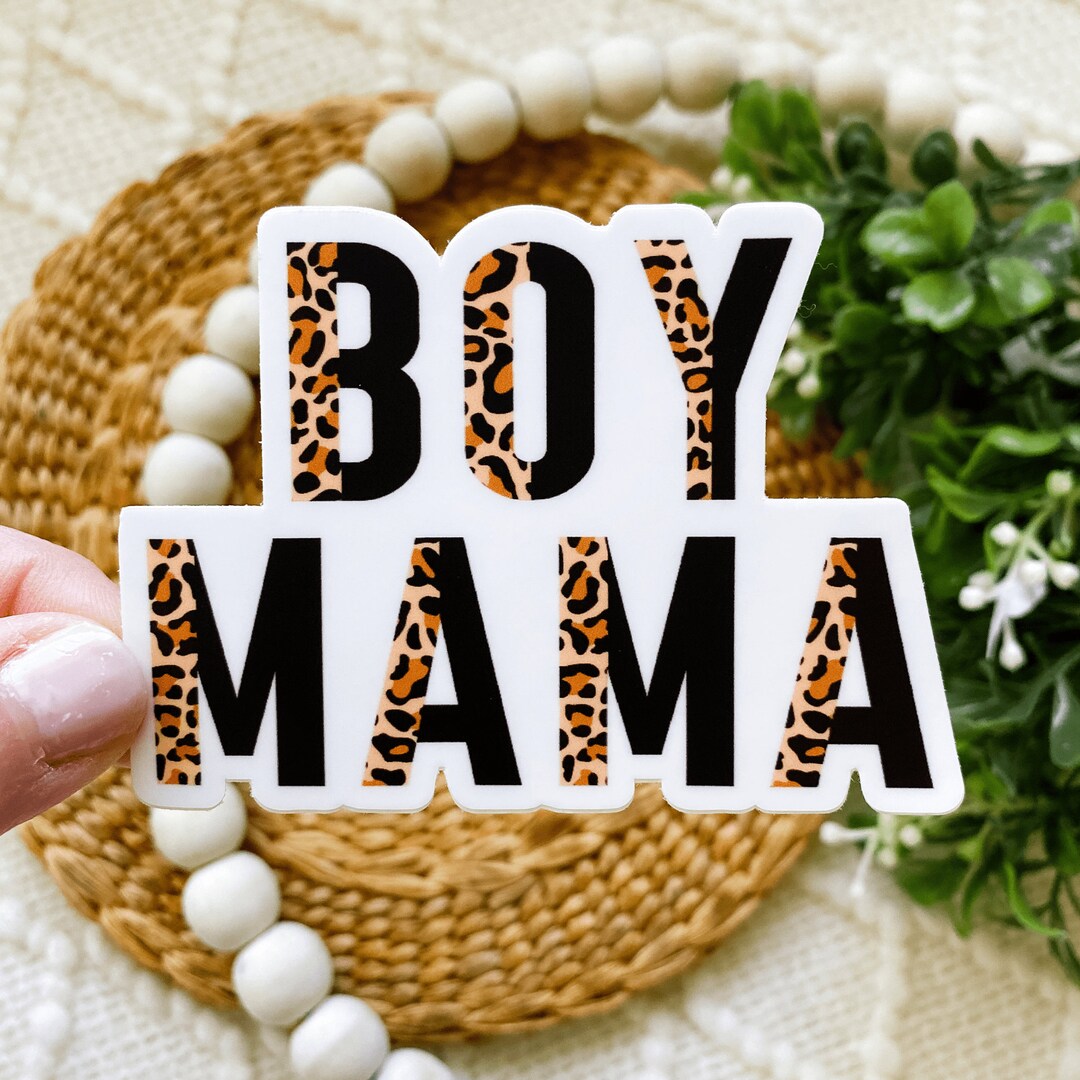 Boy Mama Sticker Boy Mama Decal Mom Life Car Decal Mom Life Etsy
