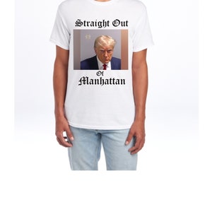 Donald Trump mugshot shirt
