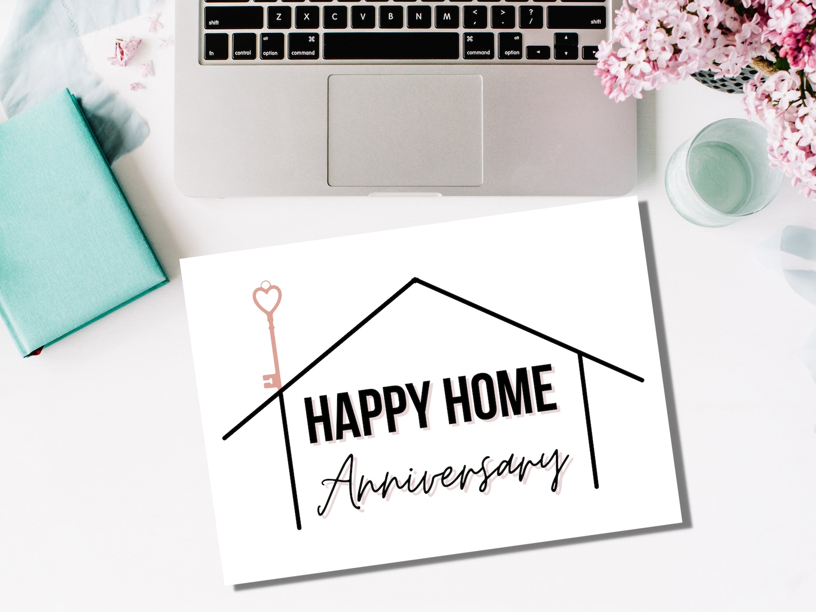 Home Anniversary Card Home Anniversary Card Realtor Real Etsy