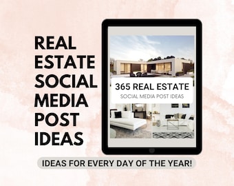 Real Estate Social Media Content, Social Media Planner, Real Estate Instagram, Realtor Social Media, Social Media Content Ideas, Realtor