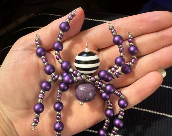 Featured listing image: Beaded Spider - Large
