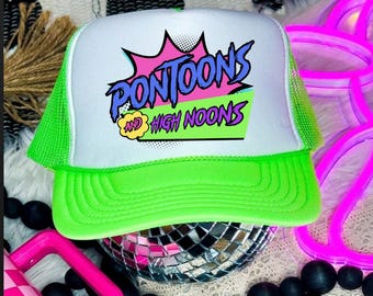 Pontoons and high noons hat