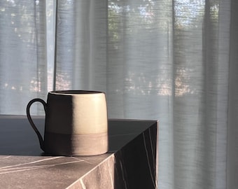 Taza de cerámica hecha a mano - Mar Negro