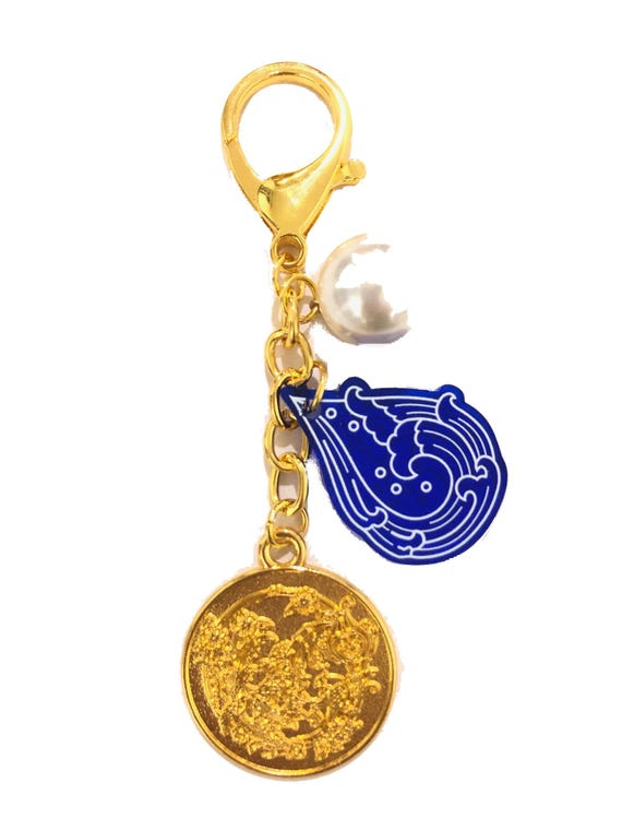 2026 Feng Shui Annual Wealth Amulet Keychain - Etsy