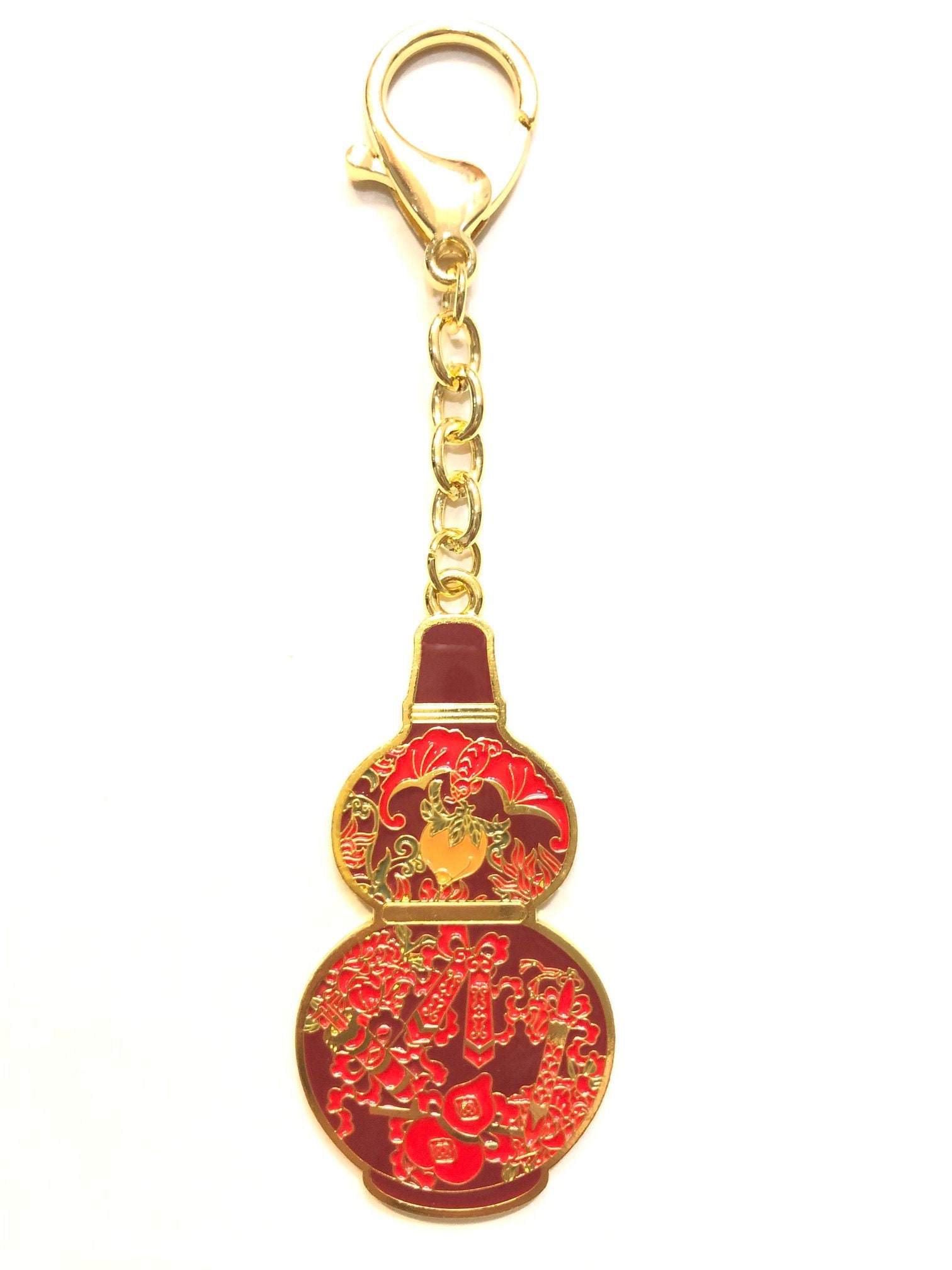 Decorative Chinese Feng Shui Wu Lou Talisman Black Beads Gift Amulet C