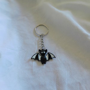 Bat Keyring, Bat Keychain, Purse, Backpack, Wallet Accessory