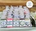 Personalized Soap Favors Bridal Wedding Baby Shower Prizes Guest Thank You Gifts Eucalyptus Greenery Pink Floral From my Shower to yours