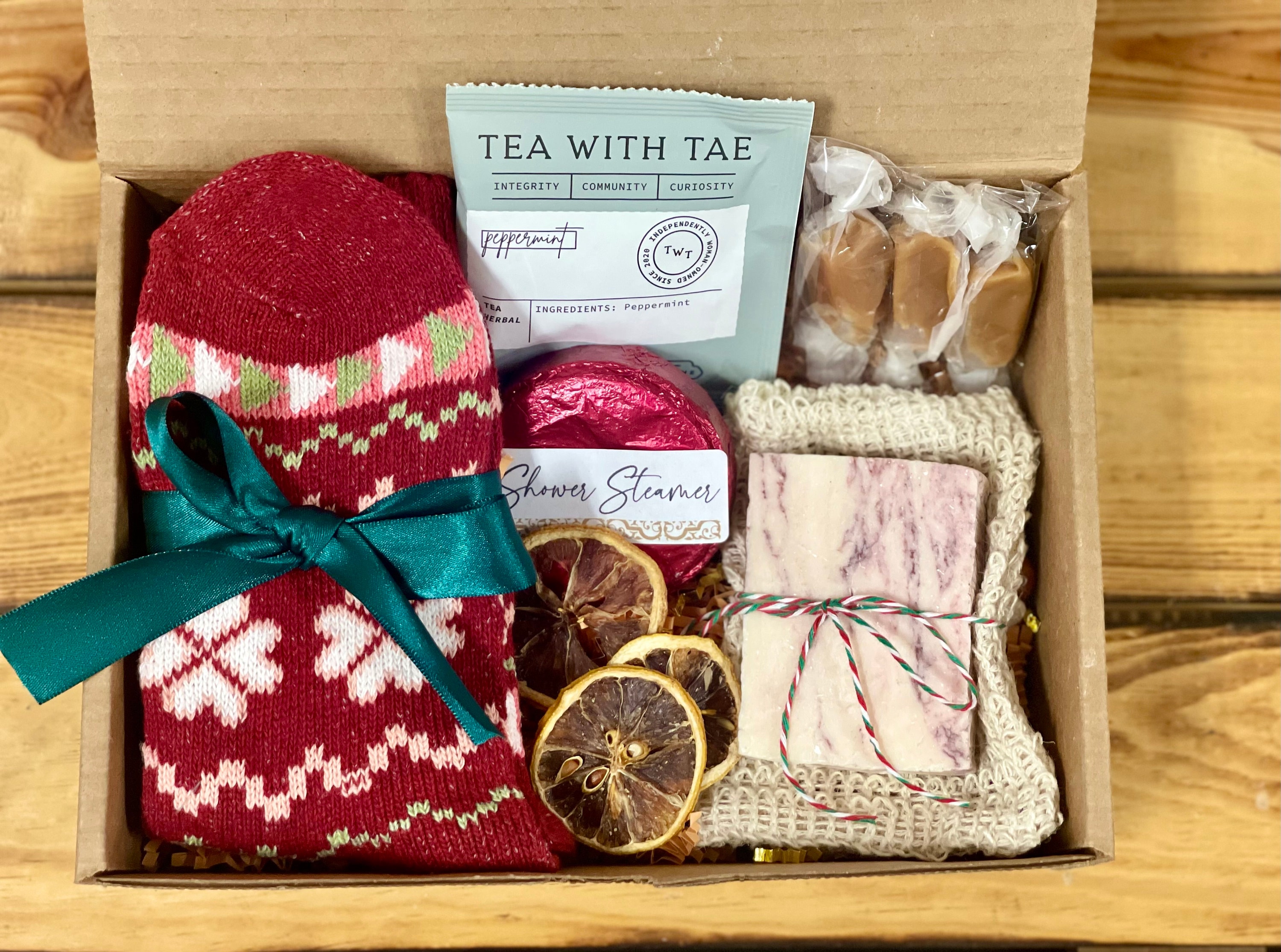 Cozy Winter Gift Box, Christmas Gift Basket, Holiday Gift, Thinking of ...