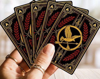 Det finns värre spel att spela spelkort fågelnålskonstverk pokerlek samlarkort boklig presentidé födelsedagspresent små julklappar