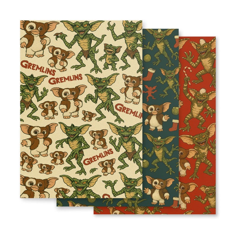Wrapping paper sheets