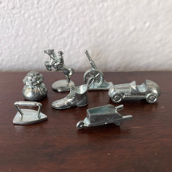 Vintage Original Monopoly Replacement Pieces