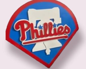 Phillies Wooden Sign Etsy