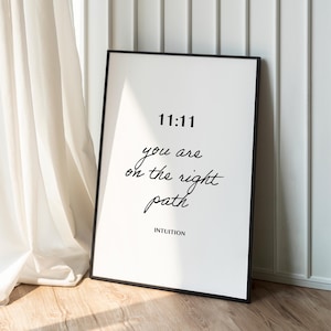 Framed 222 Angel Number Wall Art - Etsy