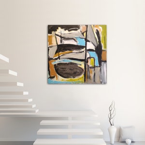 Original Artwork Abstract Painting Glad by Matt Makela Acrylic on Canvas image 2