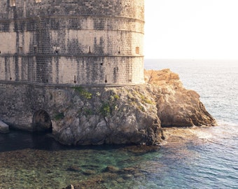 Beautiful Fortress Walls of Dubrovnik, Croatia | Travel Photography | Beautiful Photography Wall Art