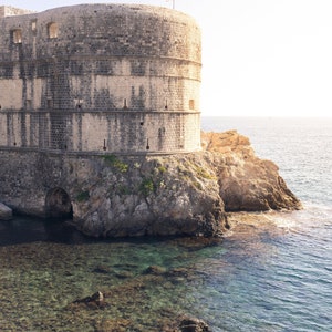 Beautiful Fortress Walls of Dubrovnik, Croatia | Travel Photography | Beautiful Photography Wall Art