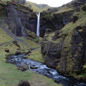 Waterfall View | Iceland Landscape Photography | Iceland Waterfall