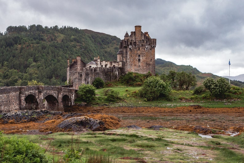 Eilean Donan Castle Scottish Castle Scotland Photography image 1