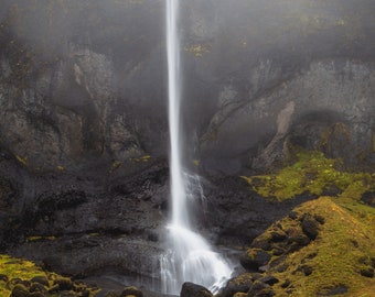 Icelandic Waterfall | Beautiful Waterfall Photography | Iceland Photography