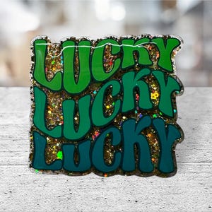 St. Patrick’s Day, badge reel, leprechaun, pot of gold, ID holder, lanyard, lucky